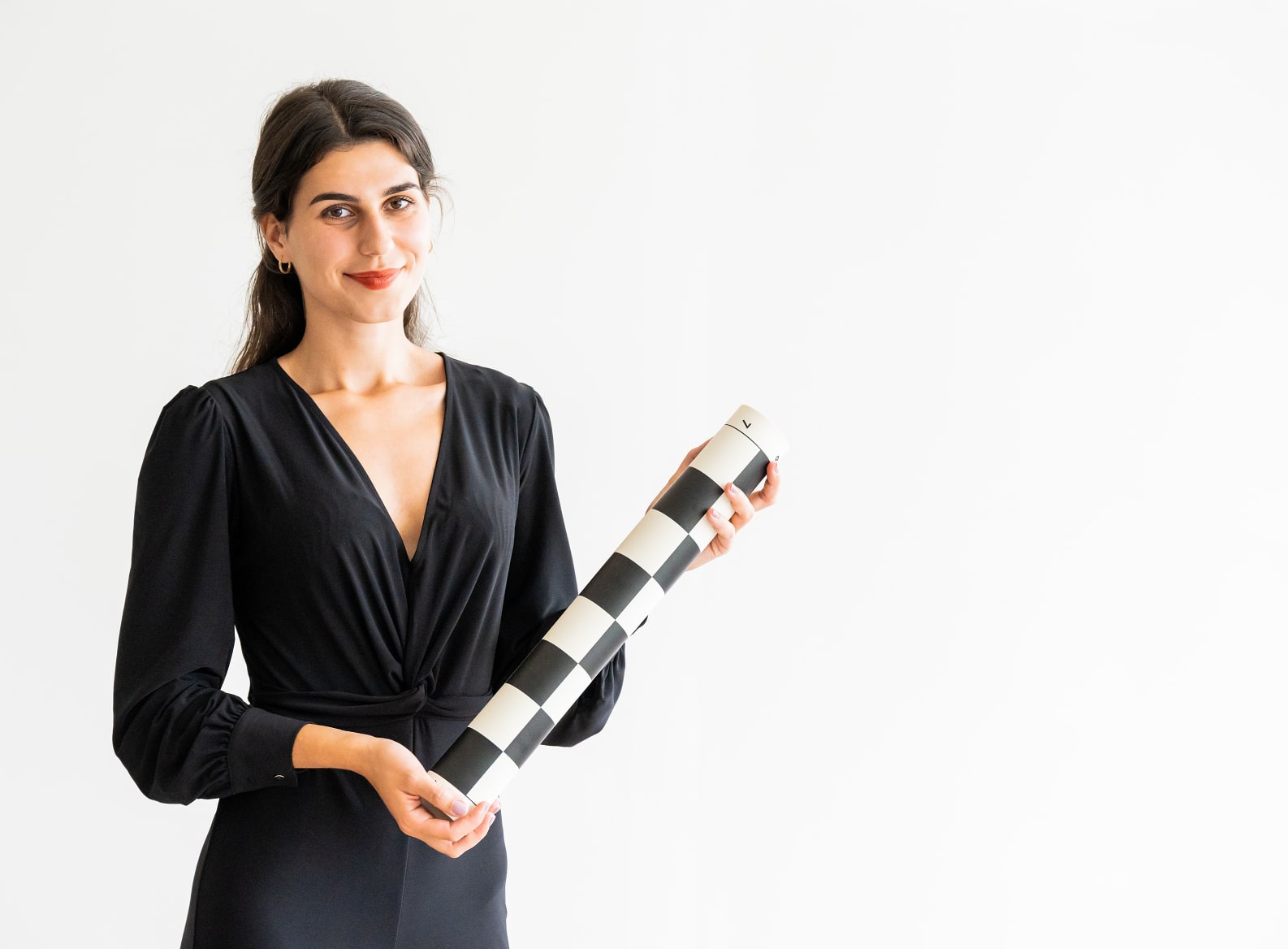 Rolovacia šachovnica čierna