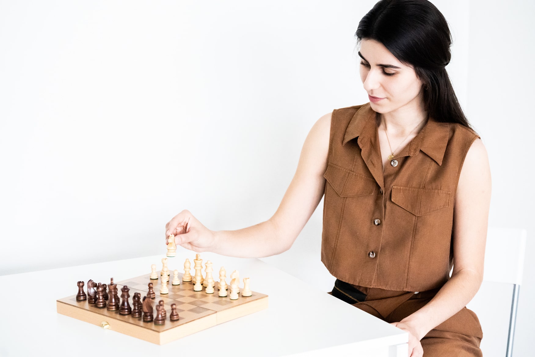 Drevený šach Knieža