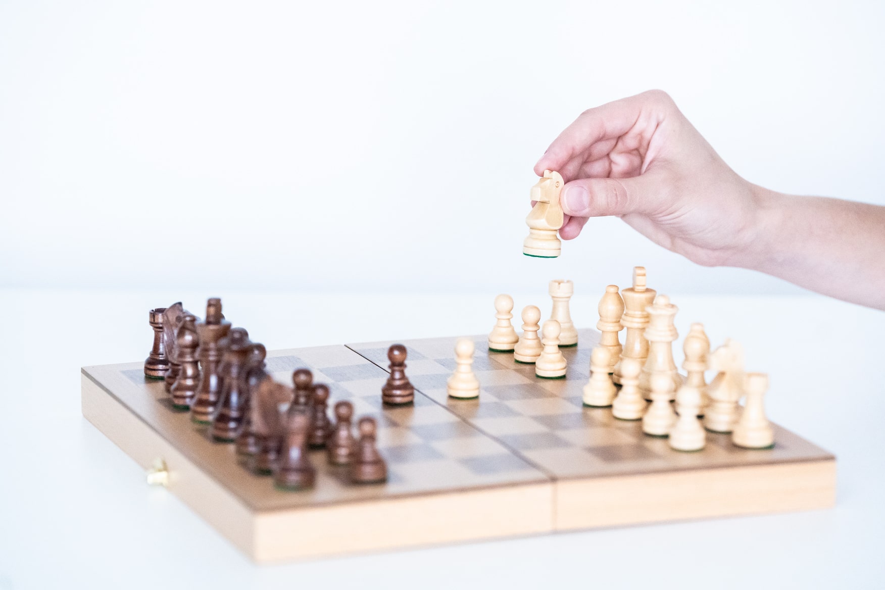 Drevený šach Knieža