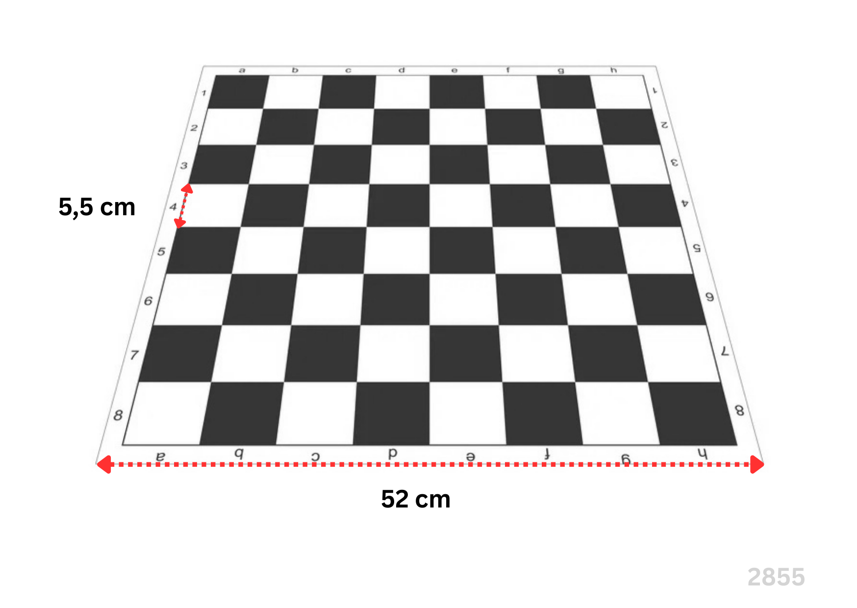 Palisandrová a javorová šachovnica