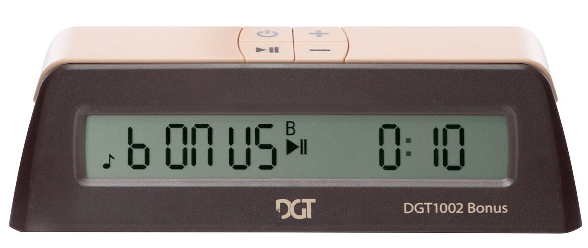 Digitálne šachové hodiny DGT1002 Bonus Timer