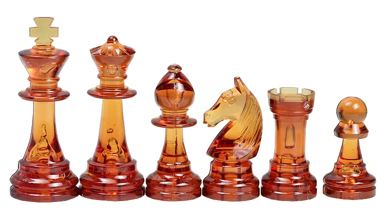 Medové šachové figurky