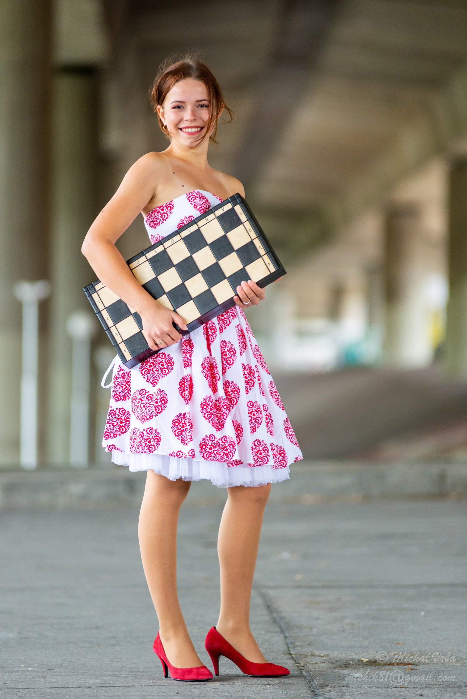 Drevené súťažné šachy