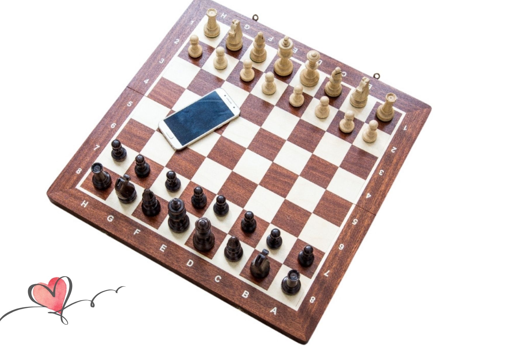 Drevené šachy turnajové