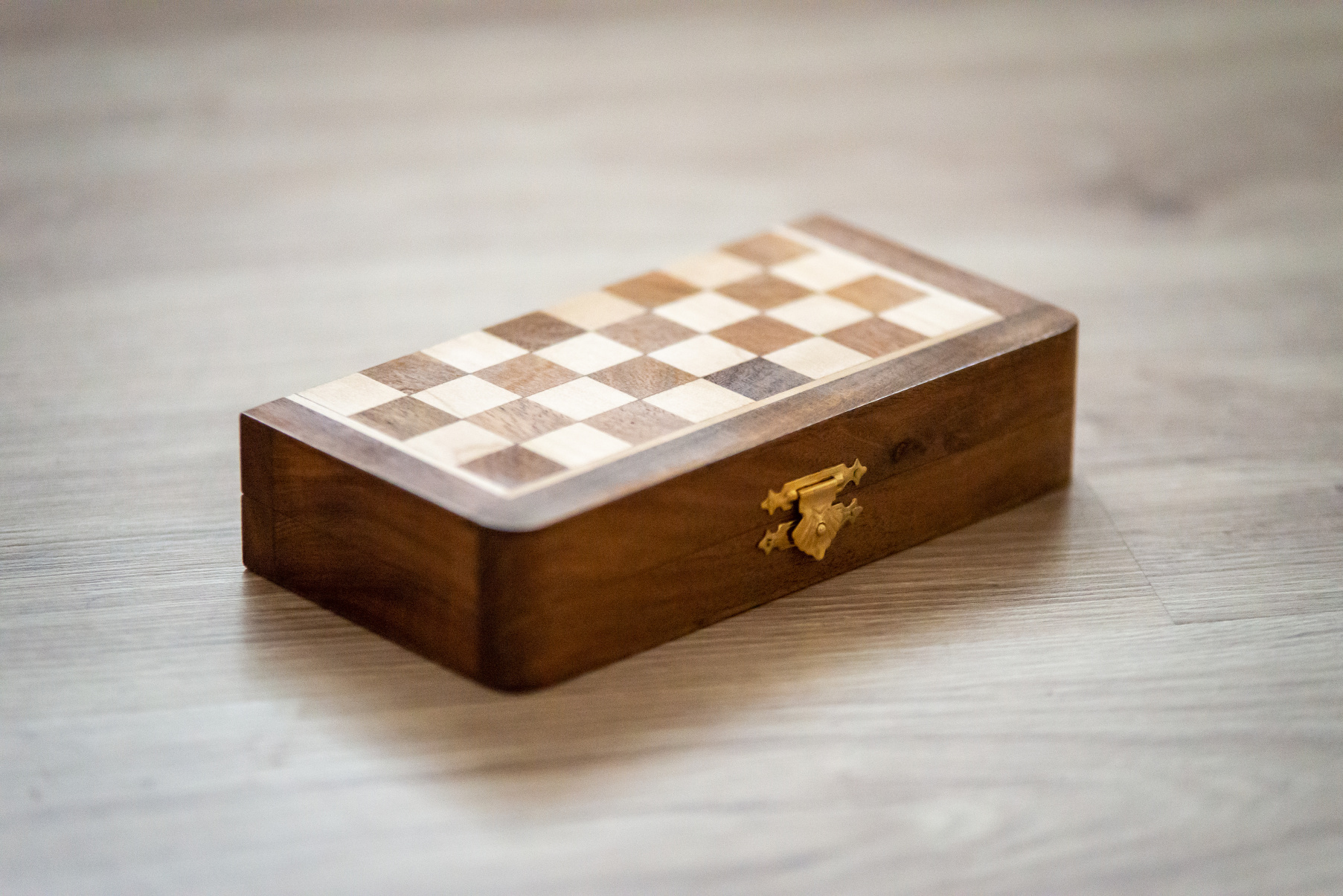 Magnetické dřevěné šachy LUX mini
