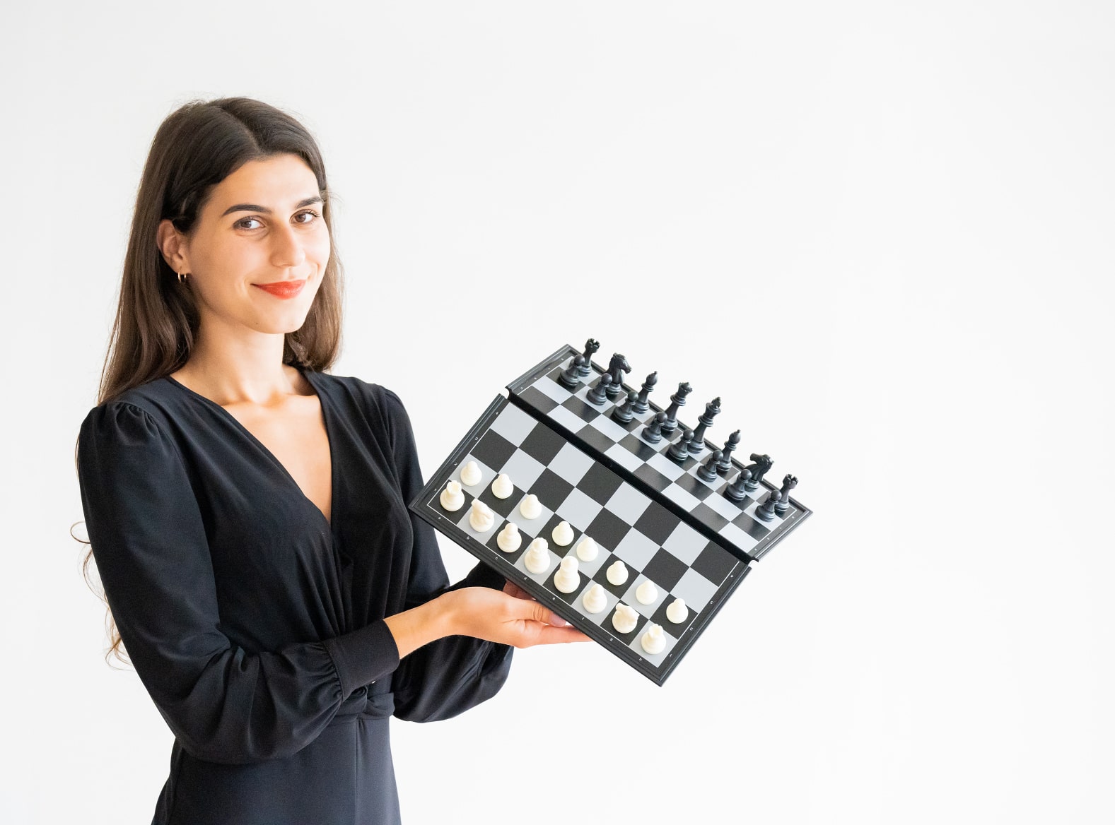 Magnetický backgammon, šachy a dáma