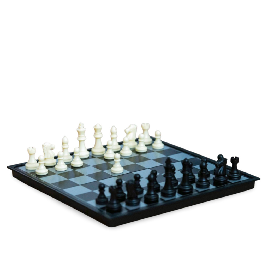 Magnetický backgammon, šachy a dáma