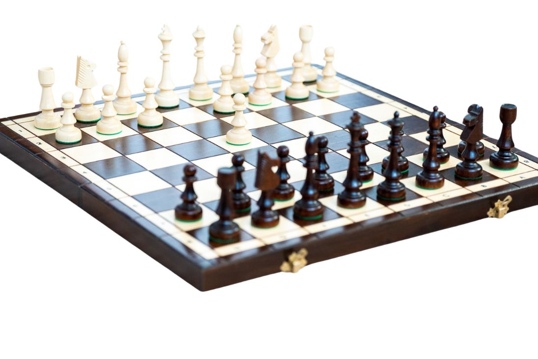 Dřevěné šachy Chess Club