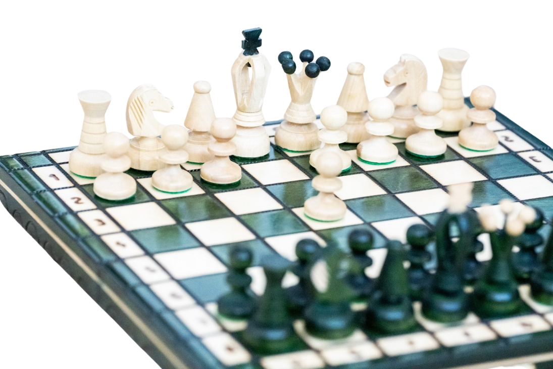 Drevené šachy Rosa zelené