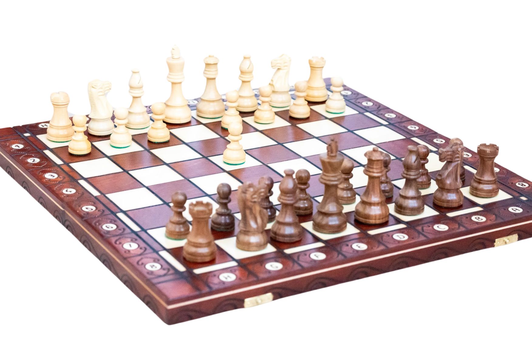 Drevené šachy Wenga