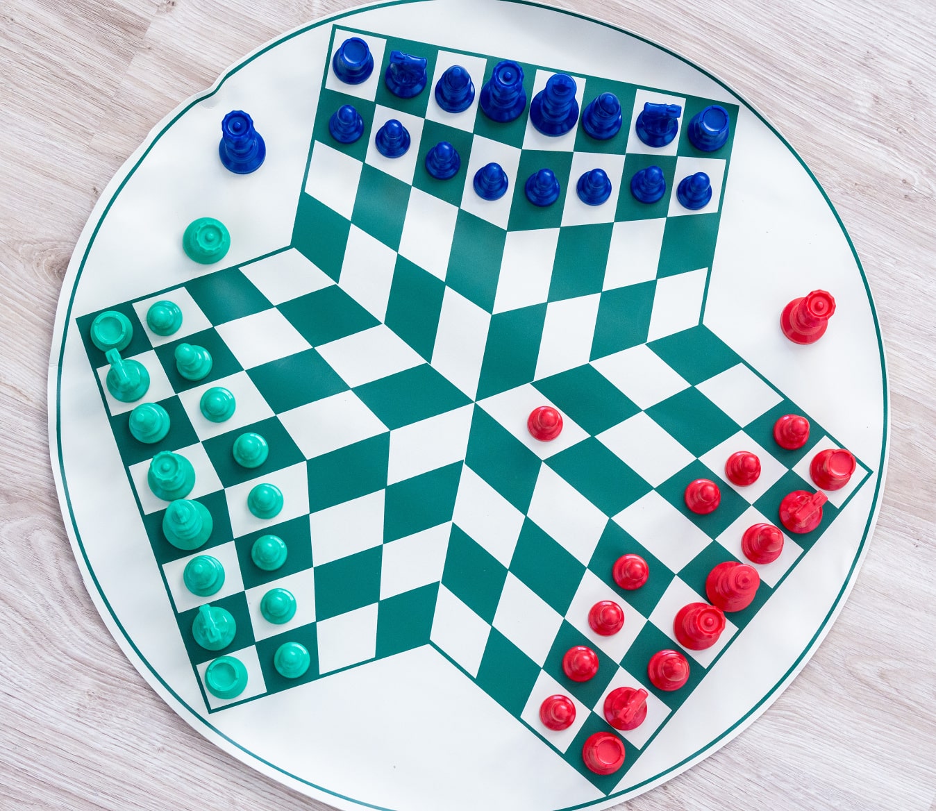 Party šachy pre troch – vinyl