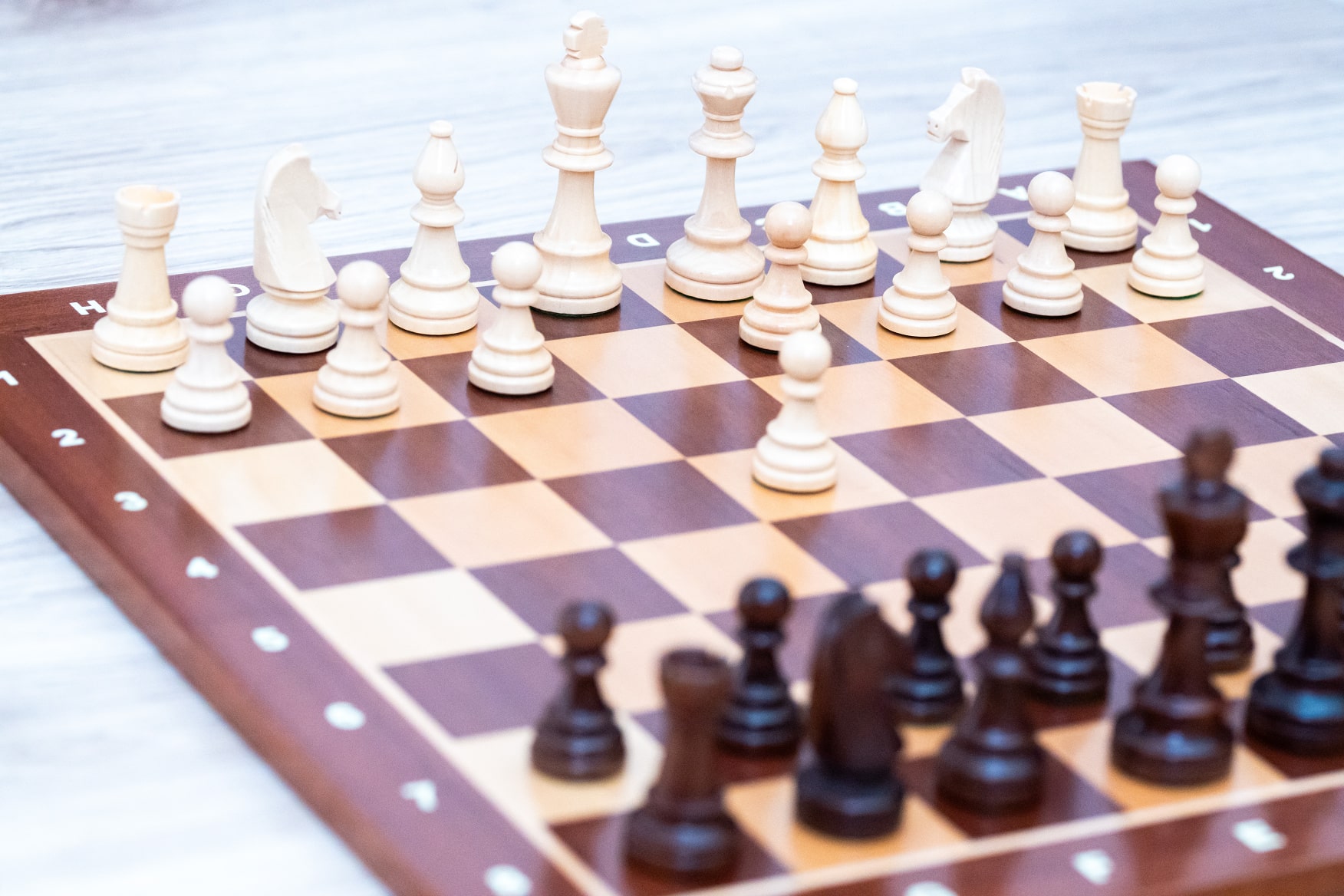 Drevené šachy Lunaris