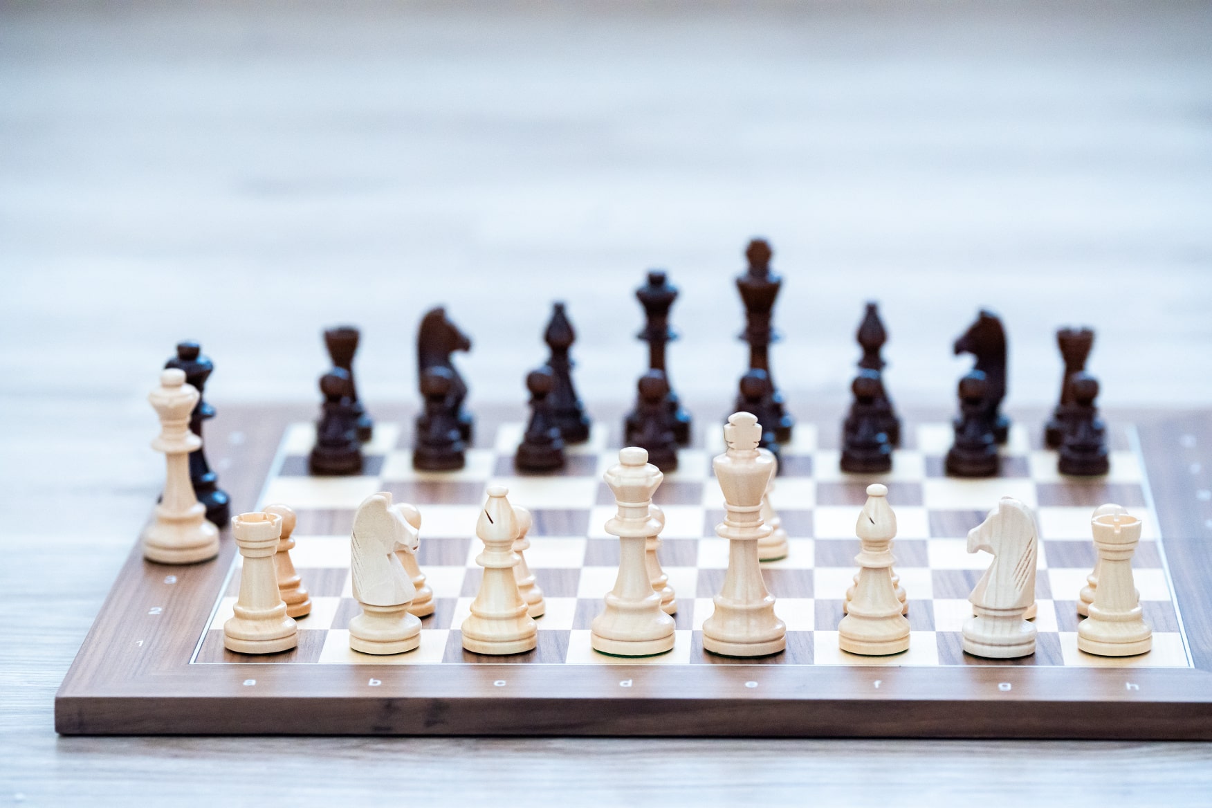 Drevené šachy Klapp klasik