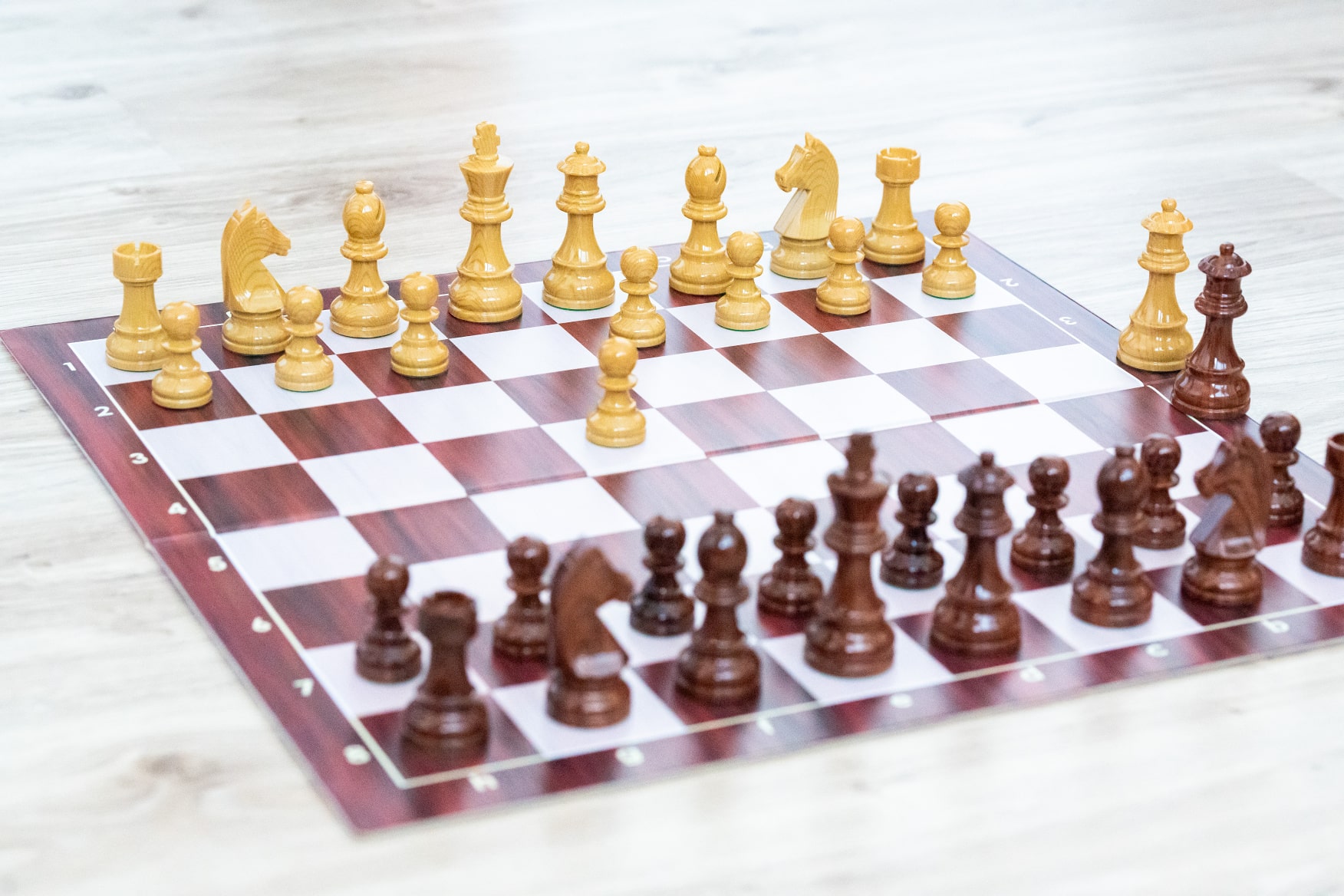 Šachová skladacia súprava Staunton