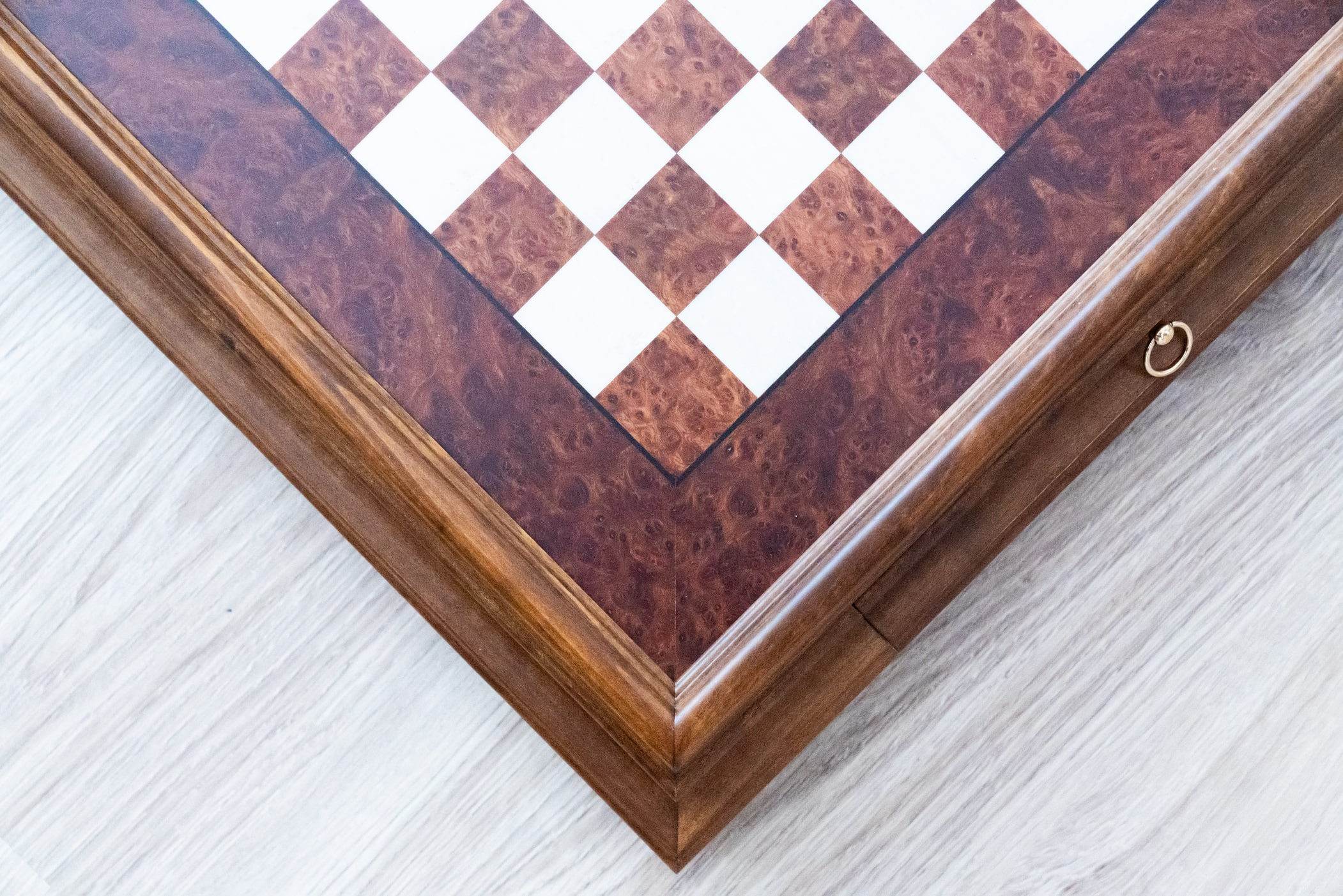 Luxusná šachovnica Briar Aurum