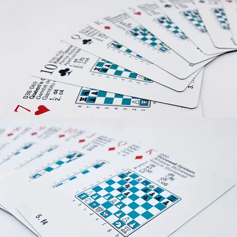 Hracie karty – šachové otvorenia