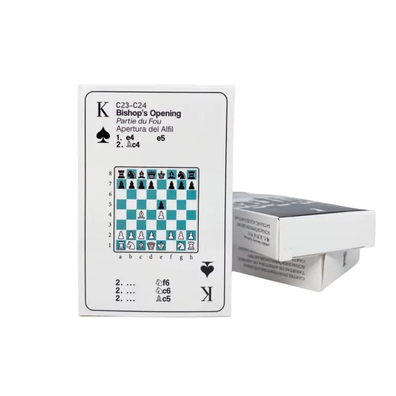 Hracie karty – šachové otvorenia