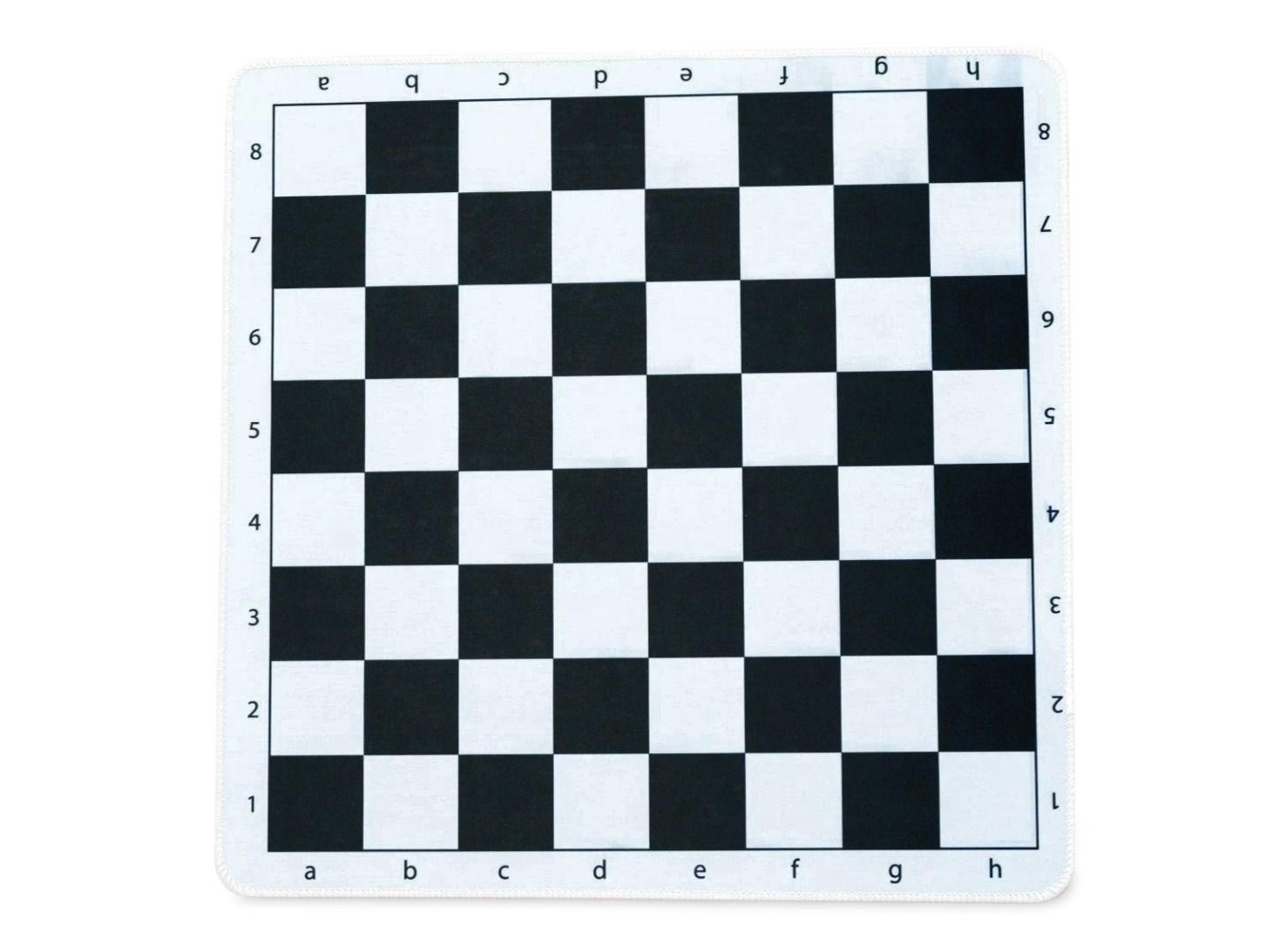 Šachovnica Mouse Pad čierna stredná