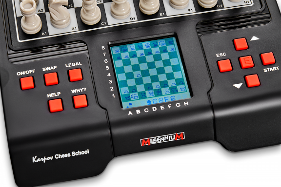 Chess School – displej